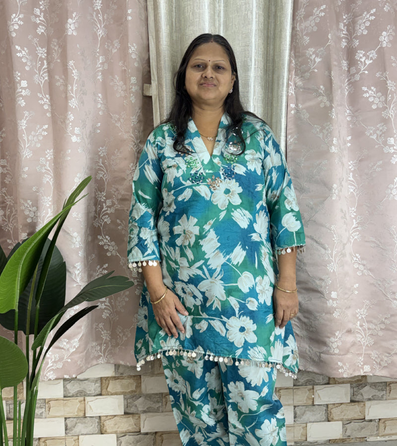 Bead Work Kurti BWK013