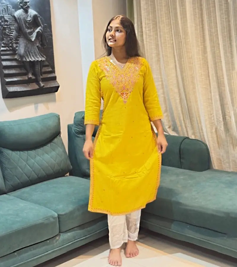 Embroidery Kurti EDK009